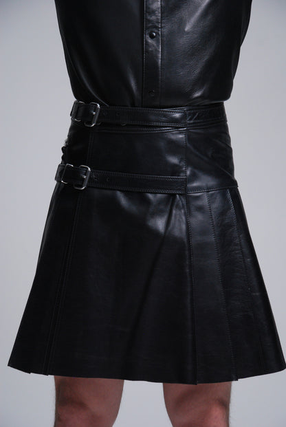 FM Leather Kilt — view 2
