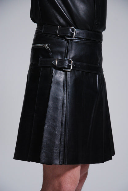 FM Leather Kilt — view 3