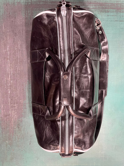 FM Leather Duffel Bag — view 2