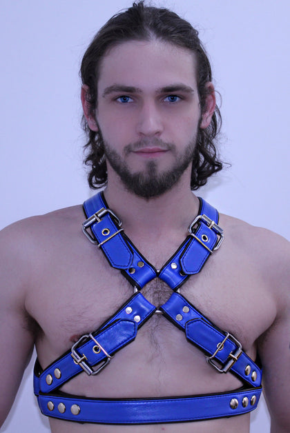 H Harness With Attached Cock-Ring Extension – FMLeatherDesign